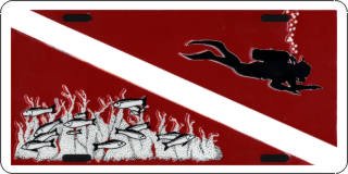 LPS 591 DIVER'S FLAG 