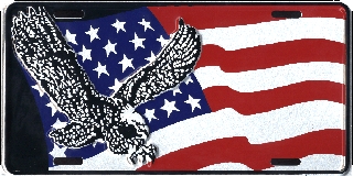 LPS 416 US FLAG WITH EAGLE #1